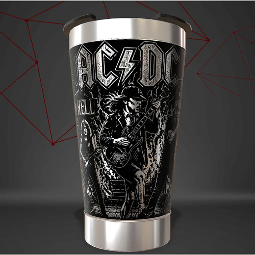 Copo Acdc Termico Banda