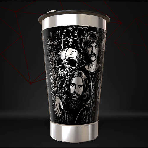 Copo Black Sabbath Rock Térmico Personalizado