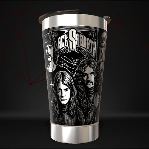 Copo Black Sabbath Rock Térmico Personalizado — foto 2