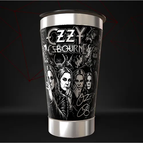 Copo Ozzy Osbourne 02 Rock Térmico Personalizado — foto 2
