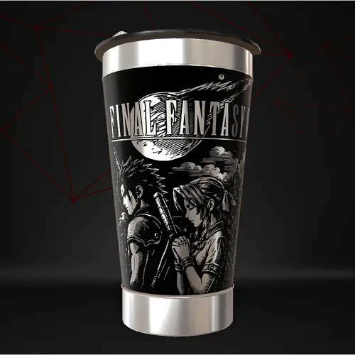 Copo Final Fantasy Vii Game Térmico Personalizado