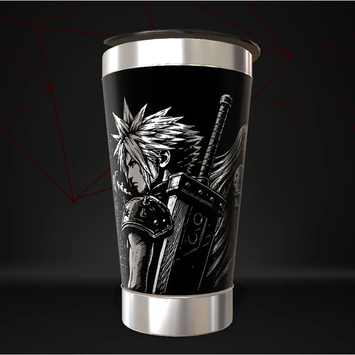 Copo Final Fantasy Vii Game Térmico Personalizado — foto 3