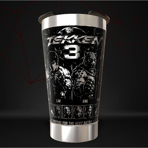 Copo Tekken 3 Game Térmico Personalizado