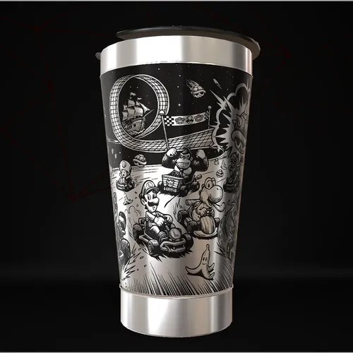 Copo Mario Kart Game Térmico Personalizado — foto 2