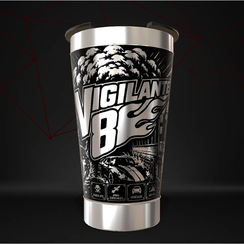 Copo Vigilante 8 Game Térmico Personalizado