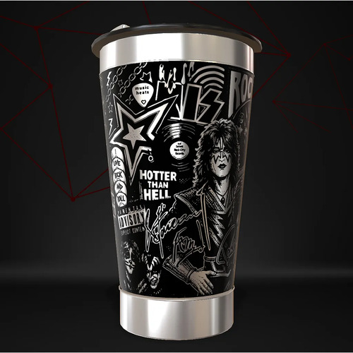 Copo Kiss Rock Térmico Personalizado — foto 3