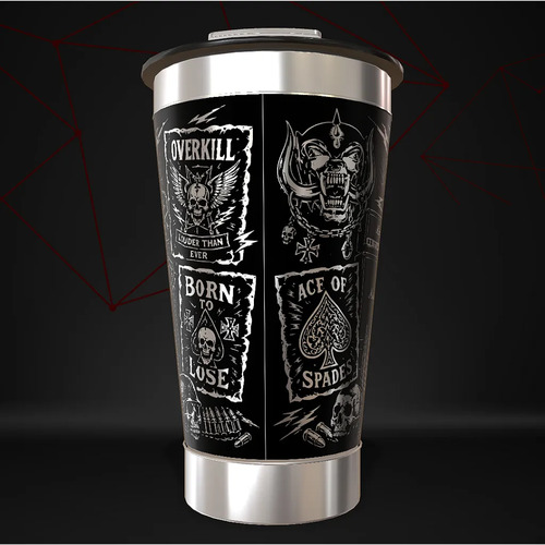 Copo Motorhead Rock Térmico Personalizado — foto 3