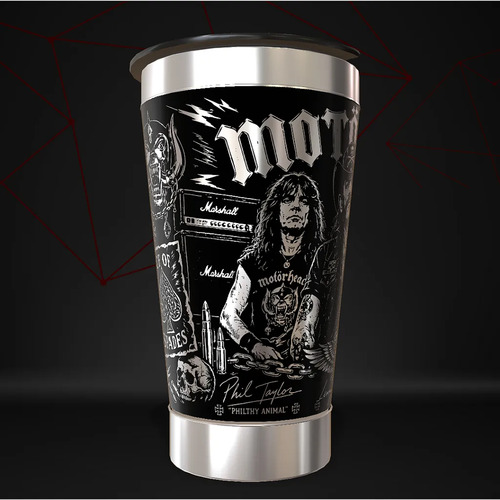 Copo Motorhead Rock Térmico Personalizado — foto 4