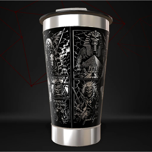 Copo Iron Maiden Rock Térmico Personalizado — foto 3