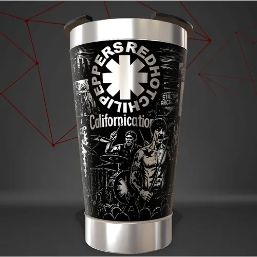Copo Red Hot Chili Peppers Rock Térmico Personalizado