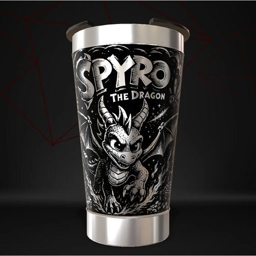 Copo Spyro The Dragon Game Térmico Personalizado