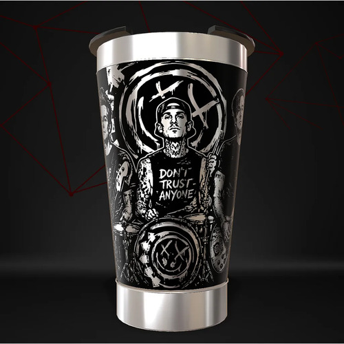 Copo Blink 182 Rock Térmico Personalizado