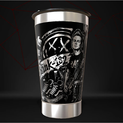 Copo Blink 182 Rock Térmico Personalizado — foto 3