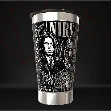 Copo Nirvana Rock Térmico Personalizado — foto 4