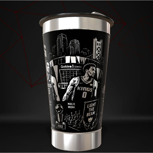 Copo Sacramento Kings Termico 360 Termico Personalizado Basq — foto 2