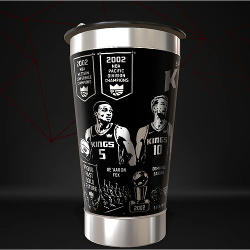 Copo Sacramento Kings Termico 360 Termico Personalizado Basq — foto 3