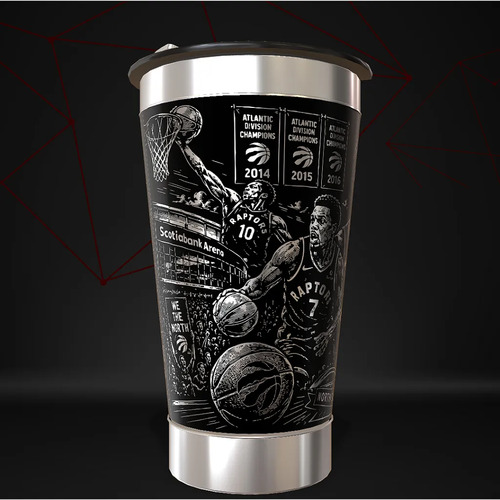 Copo Toronto Raptors 360 Termico Personalizado Basq — foto 3