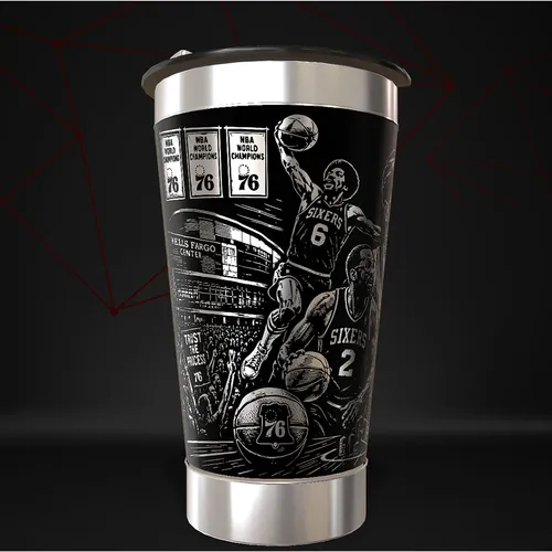Copo Philadelphia 76ers 360 Termico Personalizado Basq — foto 3