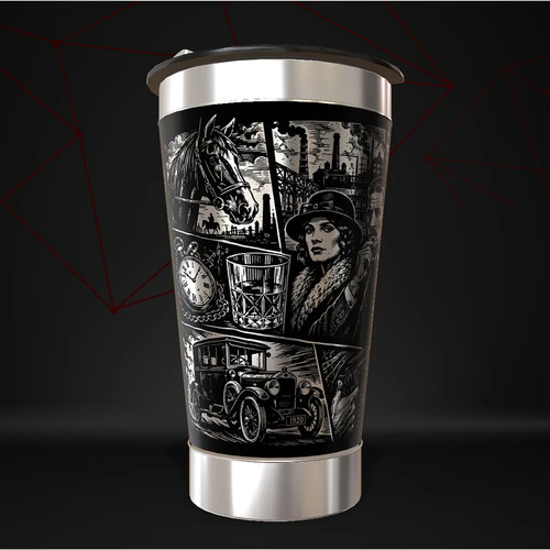 Copo Peaky Blinders 02 Series Termico Personalizado — foto 3