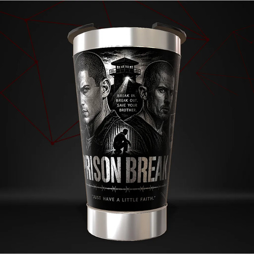 Copo Prison Break Termico Series Termico Personalizado
