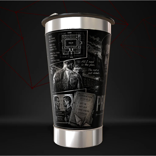 Copo Prison Break Termico Series Termico Personalizado — foto 3