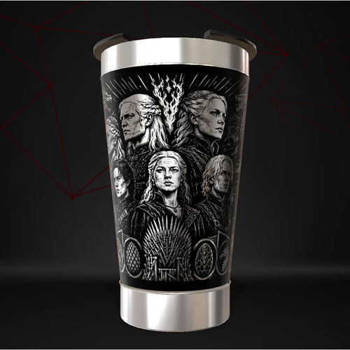 Copo House Of The Dragon Series Termico Personalizado