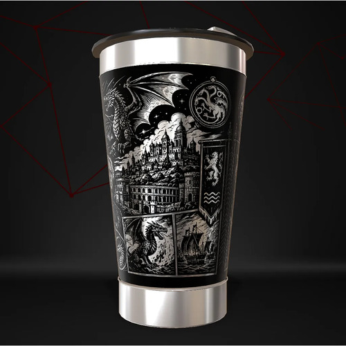 Copo House Of The Dragon Series Termico Personalizado — foto 2