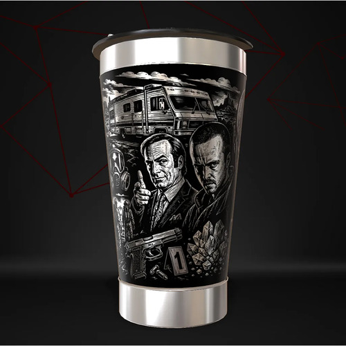 Copo Breaking Bad Series Termico Personalizado — foto 3