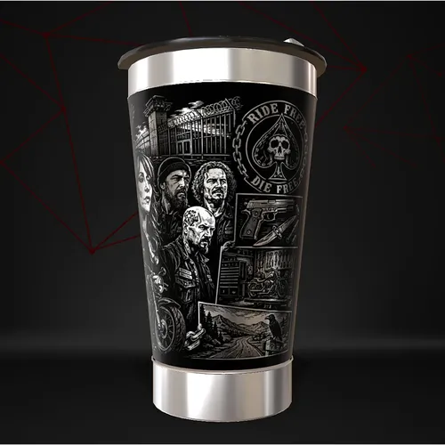 Copo Sons Of Anarchy Series Termico Personalizado — foto 2