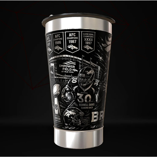 Copo Denver Broncos Térmico Nfl Personalizado — foto 4