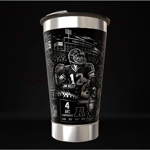 Copo Buffalo Bills Térmico Nfl Personalizado — foto 3