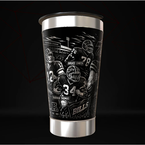 Copo Buffalo Bills Térmico Nfl Personalizado — foto 4