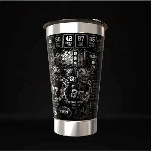 Copo San Francisco 49ers Térmico Nfl Personalizado — foto 2