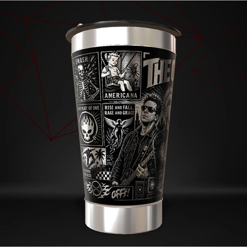 Copo The Offspring Térmico Rock Personalizado — foto 3