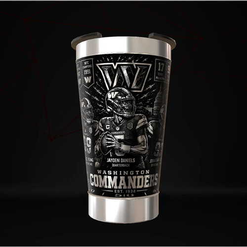 Copo Washington Commanders Térmico Nfl Personalizado
