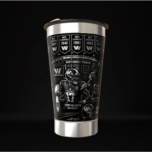 Copo Washington Commanders Térmico Nfl Personalizado — foto 3