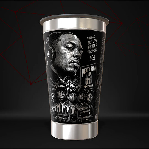 Copo Dr. Dre Térmico Musica Personalizado — foto 3