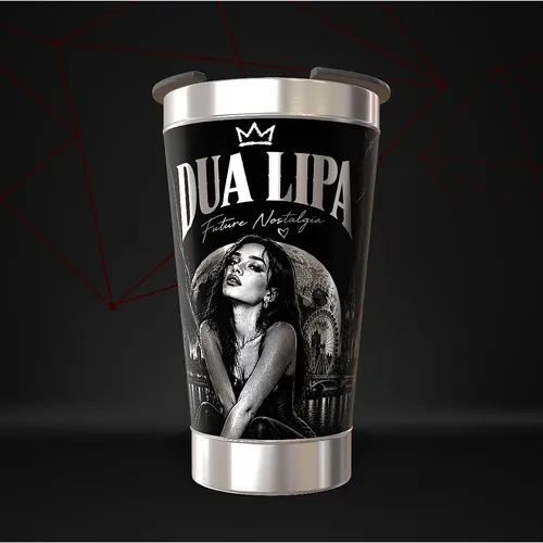 Copo Dua Lipa Térmico Musica Personalizado