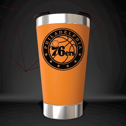 Copo Philadelphia 76ers Térmico Nba Personalizado — foto 3