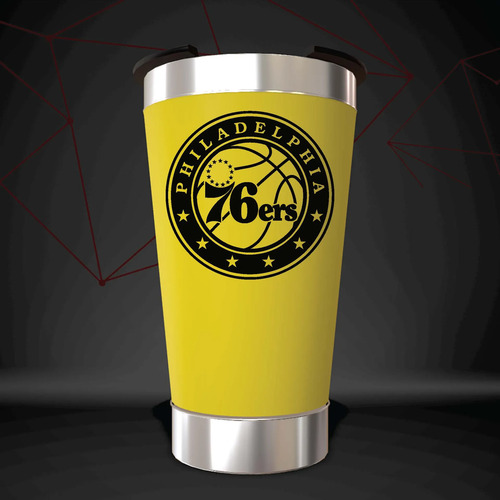Copo Philadelphia 76ers Térmico Nba Personalizado — foto 4