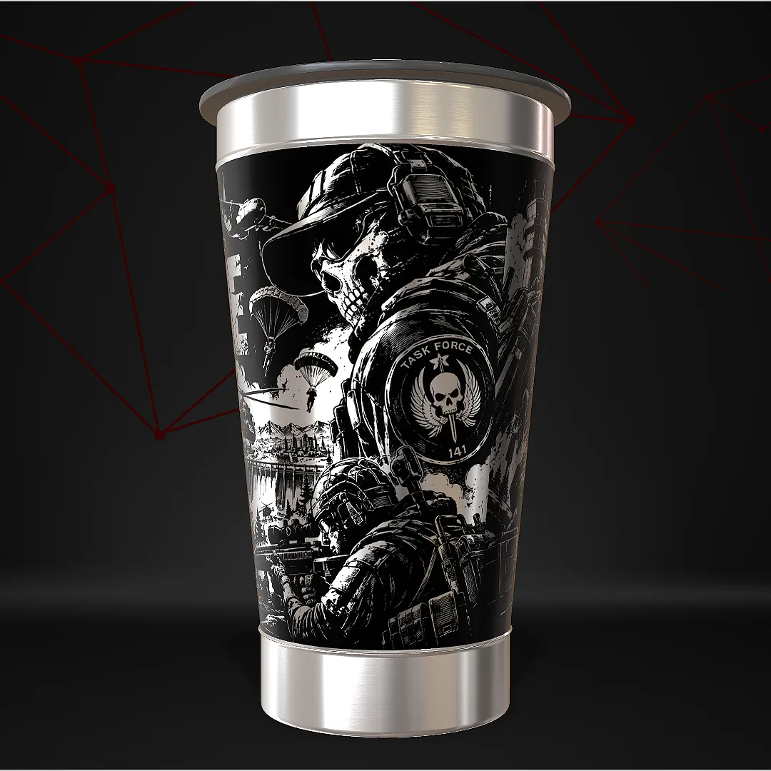 Copo Cod War Zone Térmico Game Personalizado — foto 3