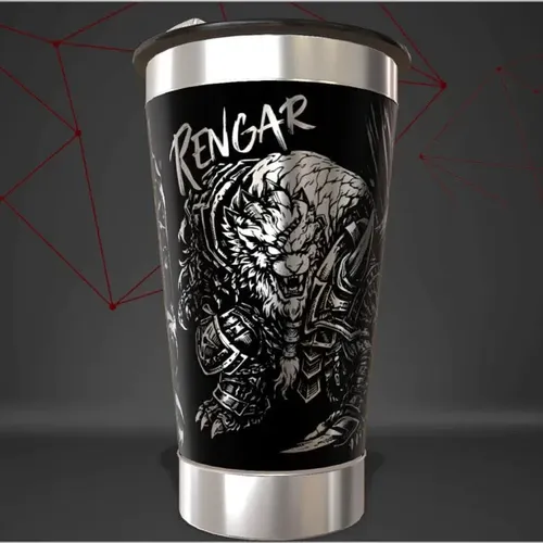 Copo Rengar Térmico Lol Personalizado