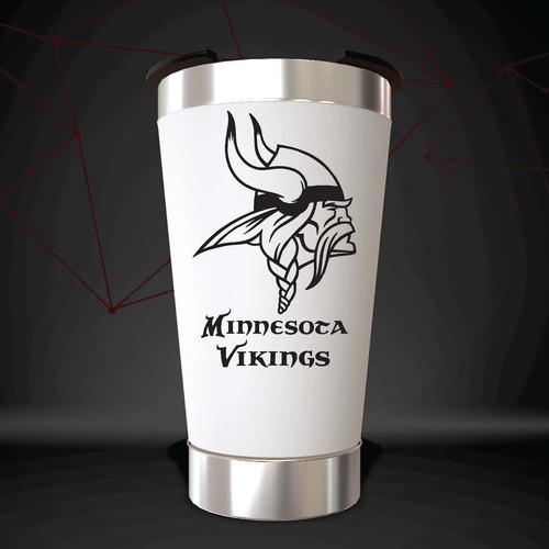 Copo Minnesota Vikings Térmico Nfl Personalizado — foto 3