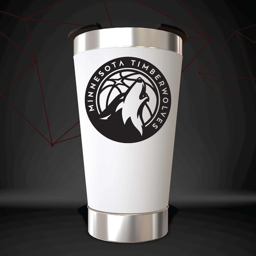Copo Minnesota Timberwolves Térmico Nba Personalizado — foto 3