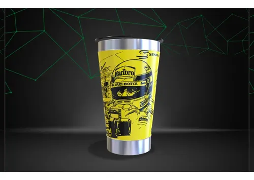 Copo Ayrton Senna Termico — foto 2
