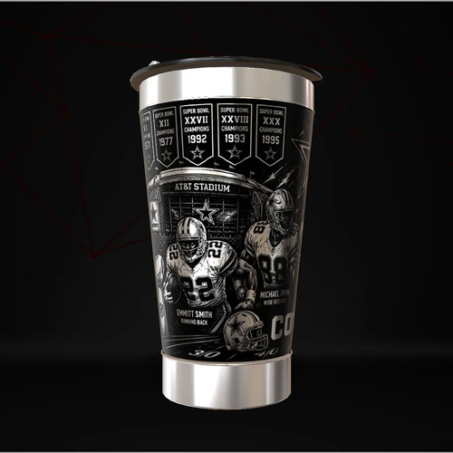 Copo Dallas Cowboys Térmico Nfl Personalizado — foto 4