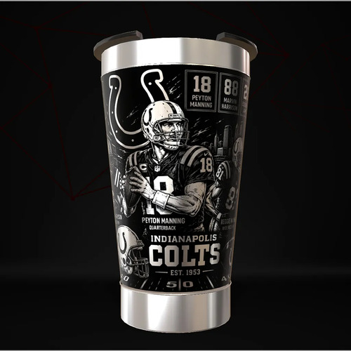 Copo Indianapolis Colts Térmico Nfl Personalizado