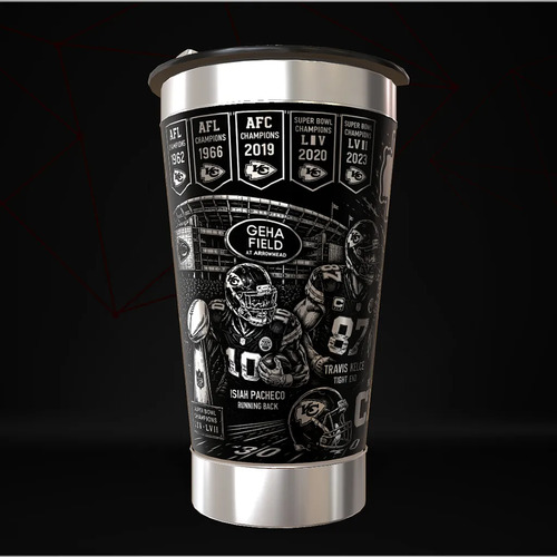 Copo Kansas City Chiefs Térmico Nfl Personalizado — foto 3