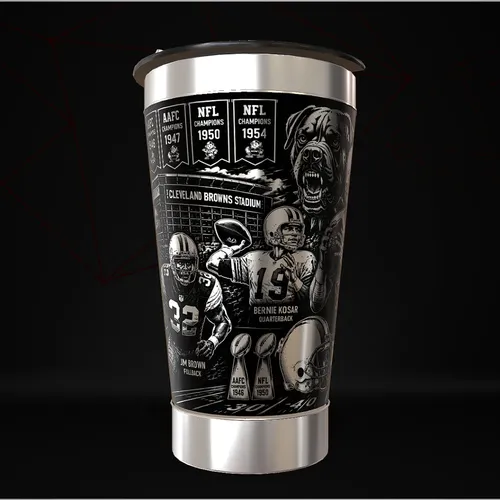 Copo Cleveland Browns Térmico Nfl Personalizado — foto 3