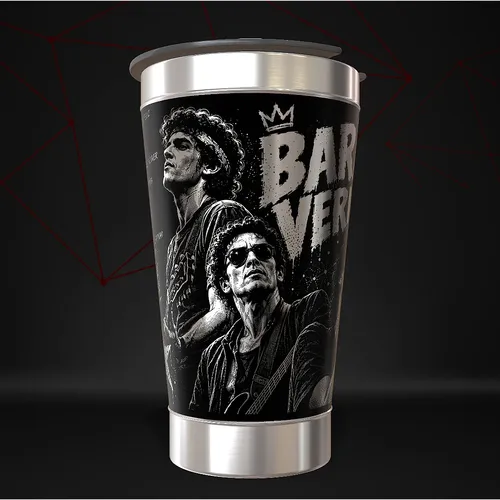 Copo Barão Vermelho Térmico Musica Personalizado